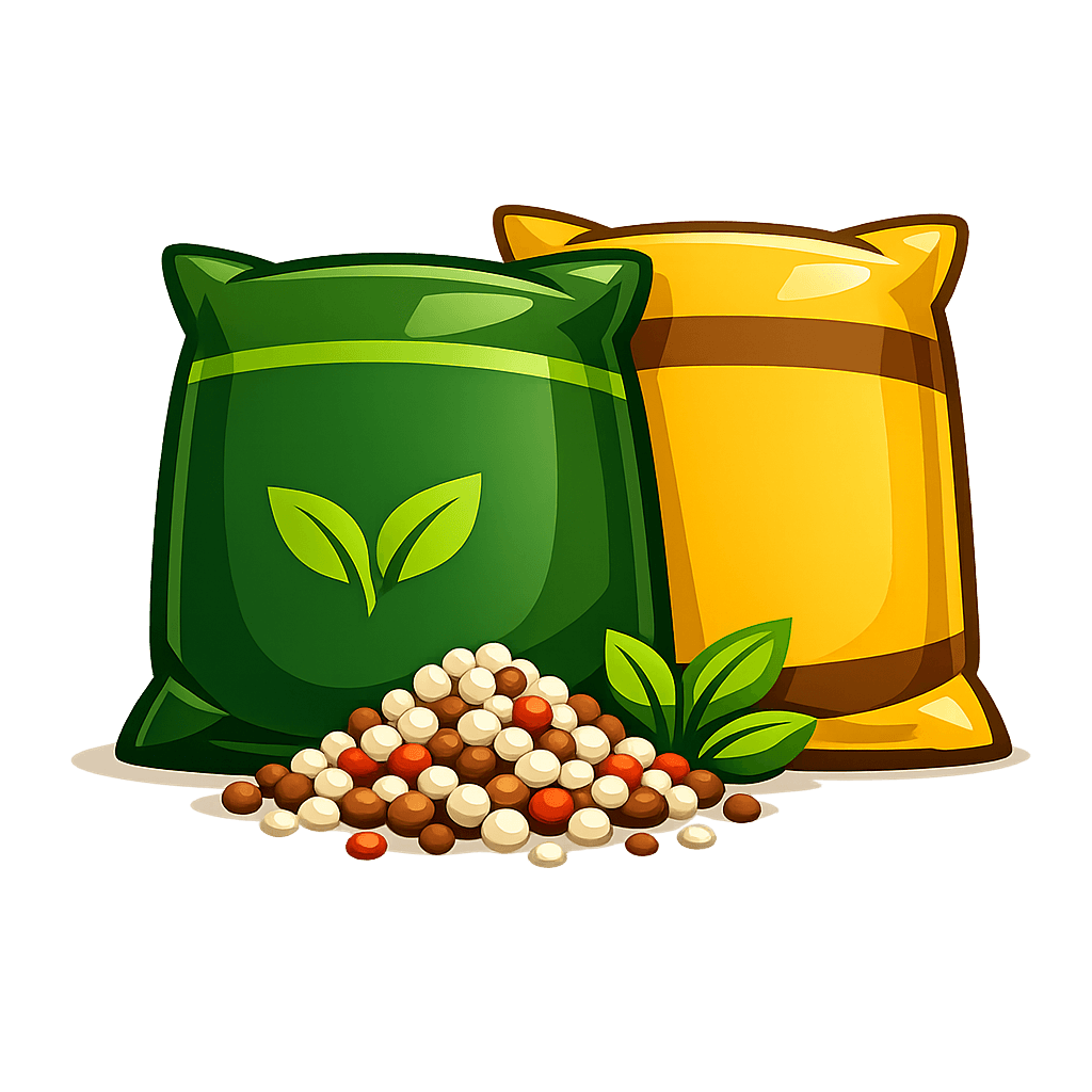 Karung pupuk berbagai jenis untuk kategori pupuk Wiragro.